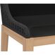 Sorrento 40.75 inch Arashi Black Outdoor Counter Stool